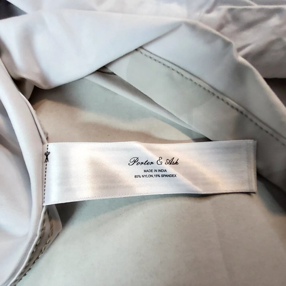 Porter & Ash mens Short Sleeve Kinetic Stretch Button-Up Blouse Size S - Picture 7 of 14